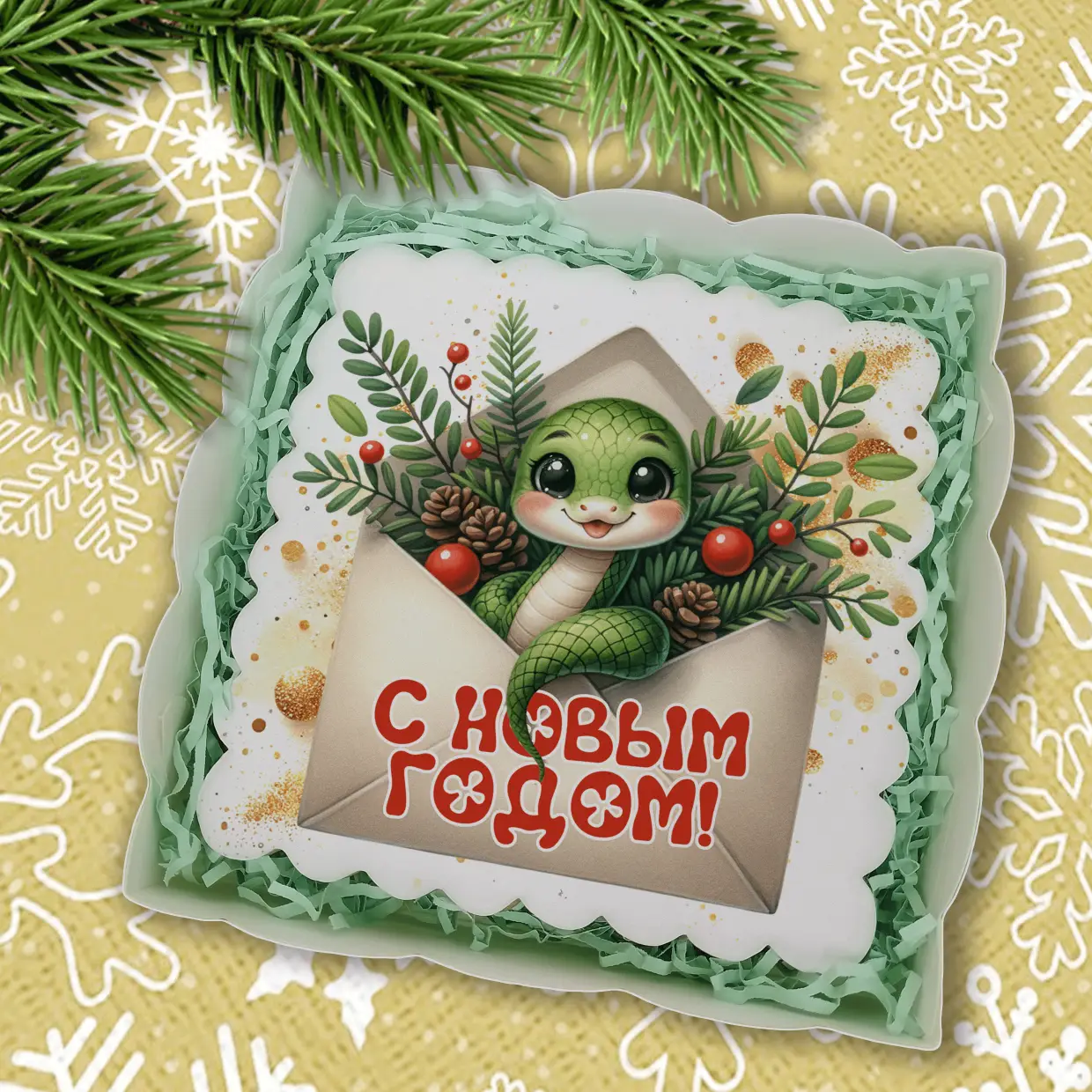 Новый Год 2025 (10-10 (Конверт))